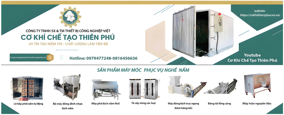 Máy móc tự động hoá nghề nấm